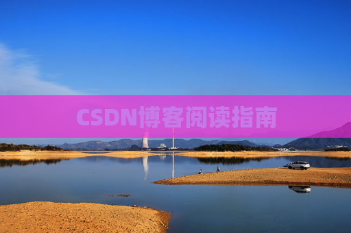 CSDN博客阅读指南